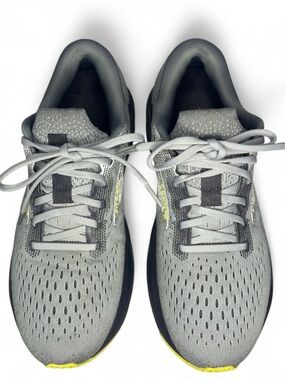 Brooks Mens Gray Athletic Running Shoes Sneakers Size 9 D - WIDE